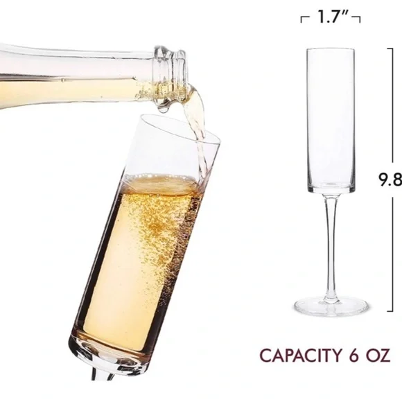 Elixir Champagne Glass New In Box - Picture 2 of 3